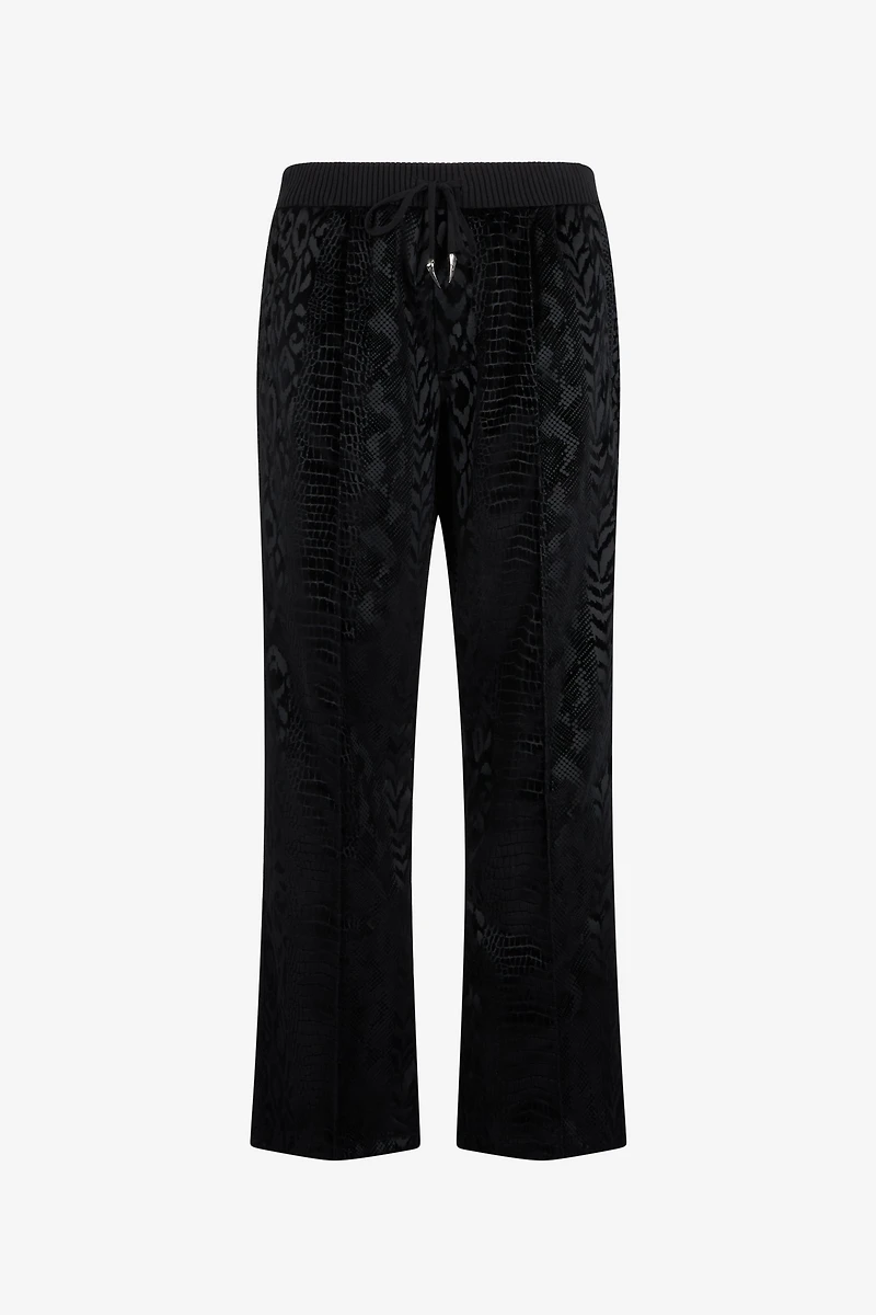 Pants With Animal Motifs