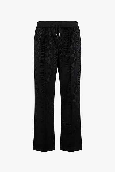Pants With Animal Motifs