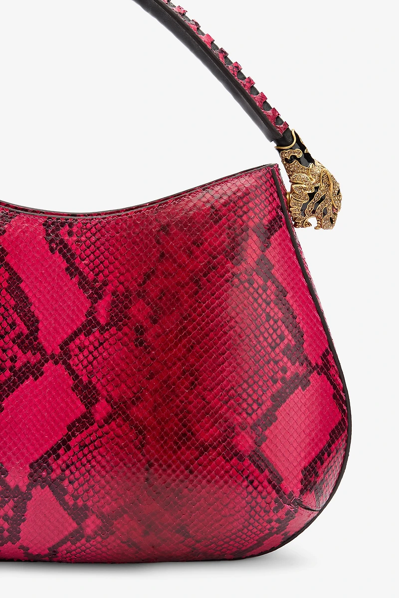 Python-Print Hobo Roar Bag