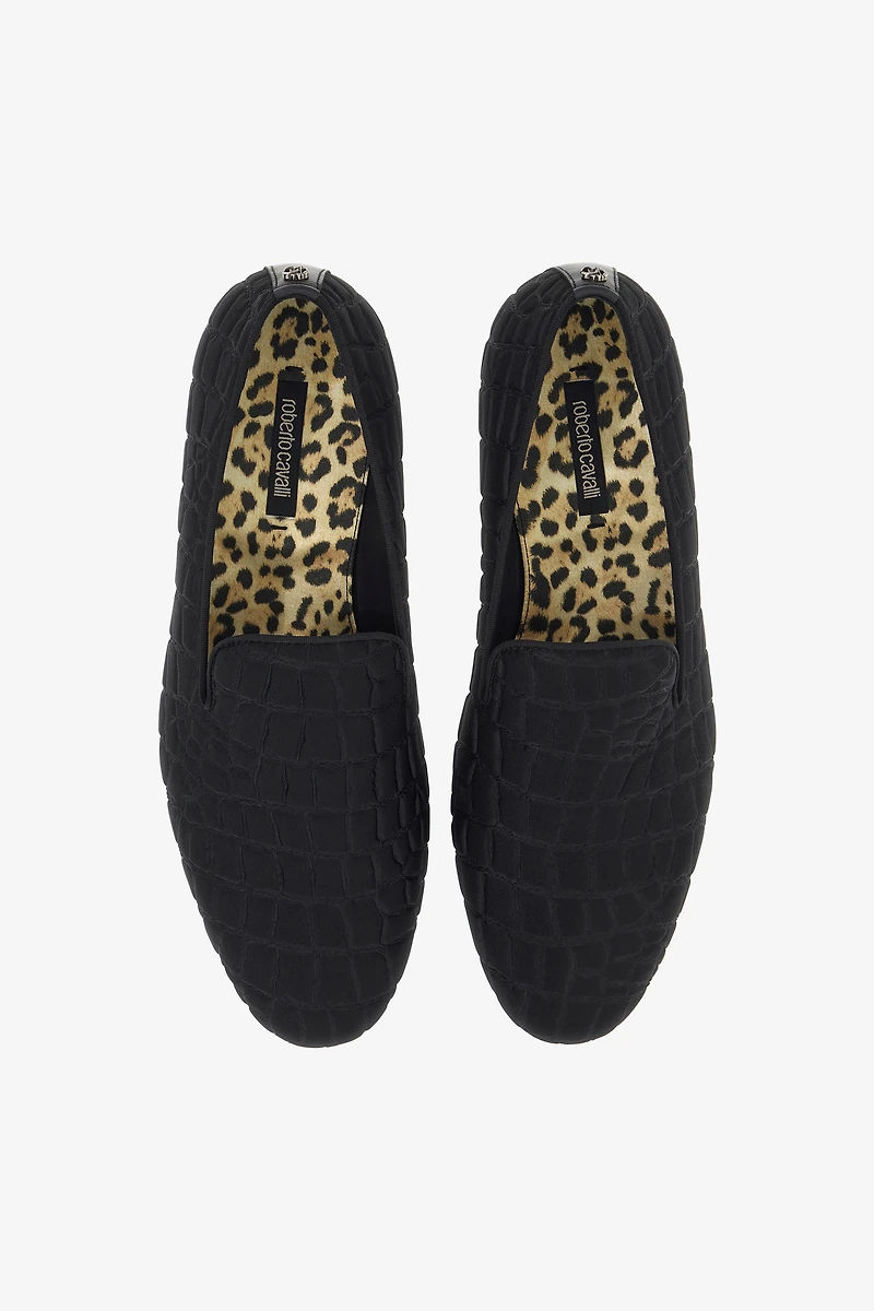 Mocassins with Logo