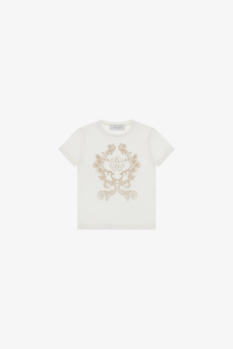 RC Monogram Embroidered T-Shirt