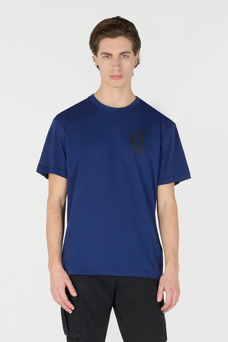 T-Shirt With JC Monogram