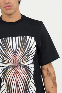 Ray Of Pink Print T-Shirt