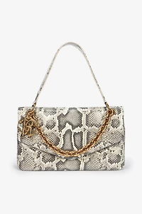 Rock Shoulder Bag With Python Print