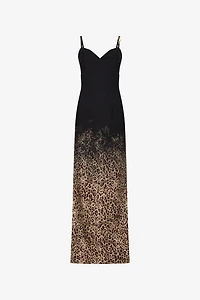 Leopard Print Maxi Dress