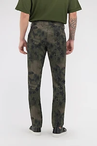Hawaii Green printed trousers