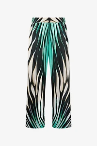 Tropical Elegance Palazzo Pants