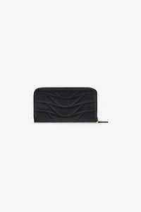Wallet with Monogram RC and zip