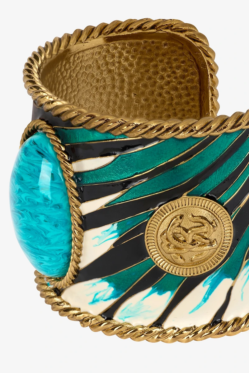 Ray Of Sea Print Cuff Bracelet