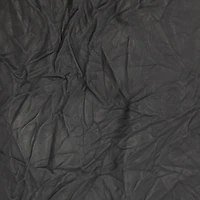 Long Crinkle-Effect Trench Coat