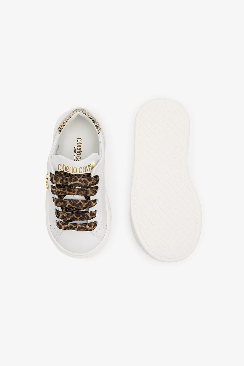Sneakers With Jaguar Skin Details