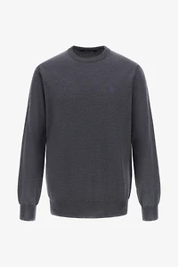 Crewneck sweater with RC