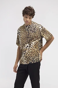T-shirt with Jaguar Skin print