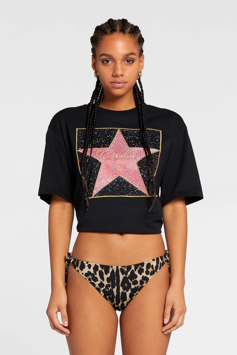 Queen Of Sicily-Print Bikini Briefs