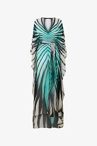 Ray Of Sea Print Kaftan