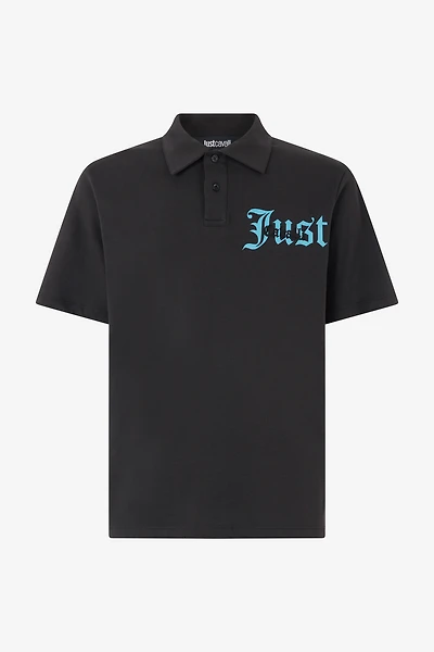 Polo-Shirt With Lettering
