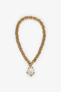 Chain necklace with pendant