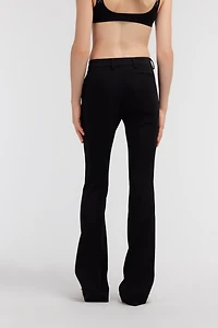 Pants with fang detail