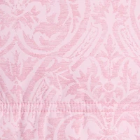 Baby Pink Padded Jacket with Floral Print