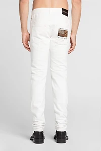 Straight-leg jeans