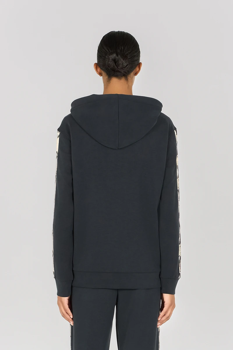 Zip-up hoodie