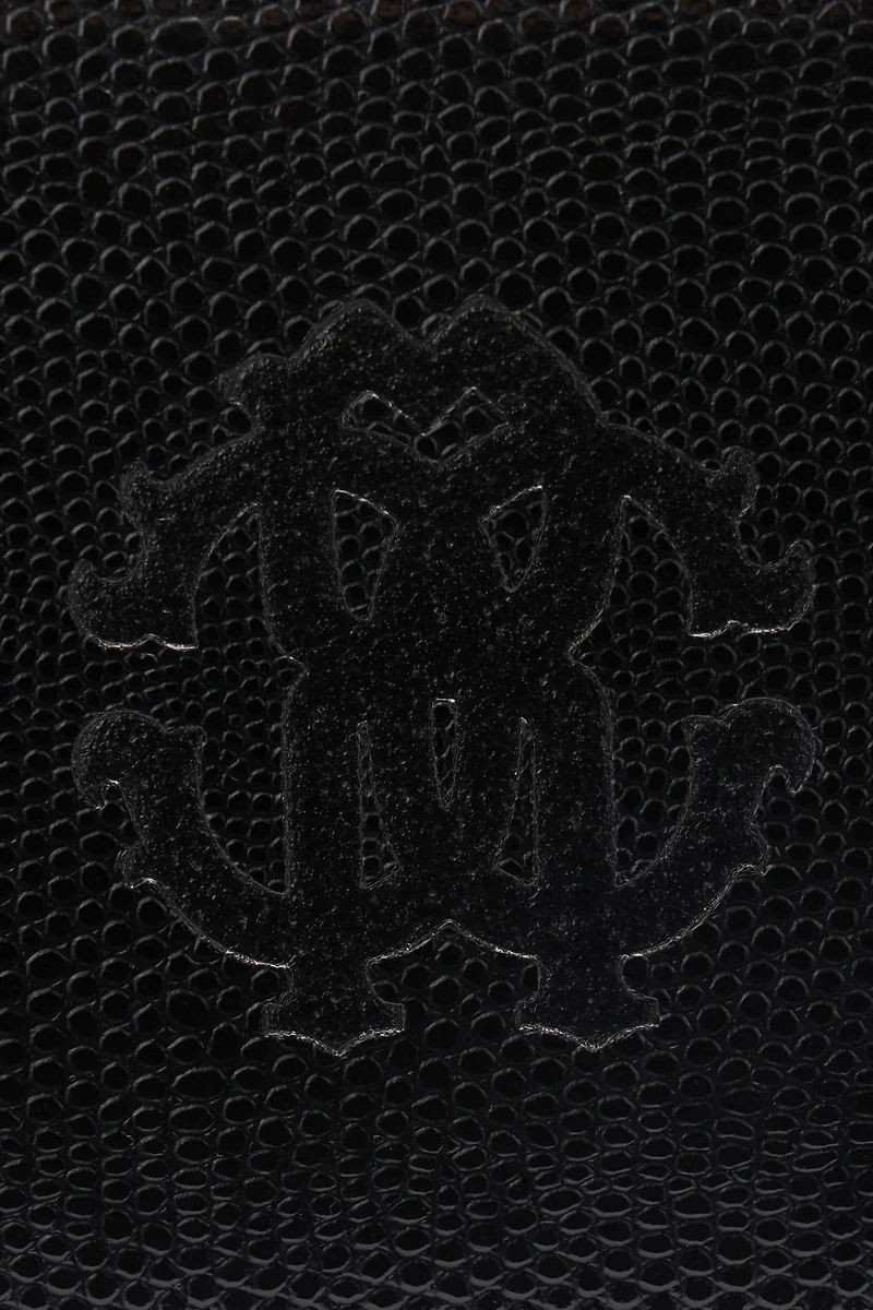 Leather Wallet with Monogram RC