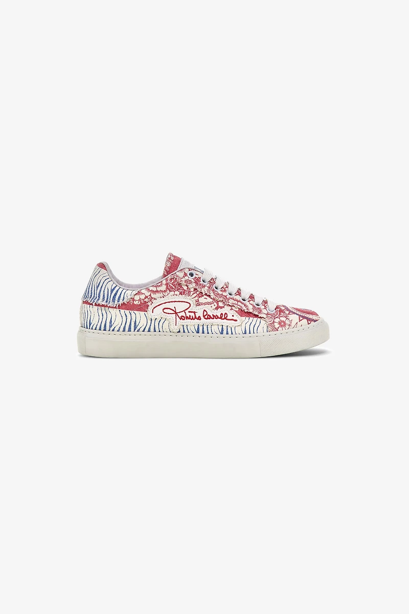 Bandana Print Sneakers