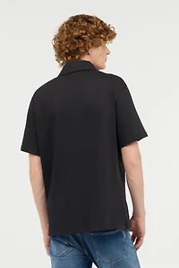 Polo-Shirt With Lettering