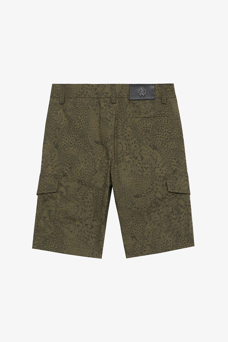 Cheetah-Print Shorts