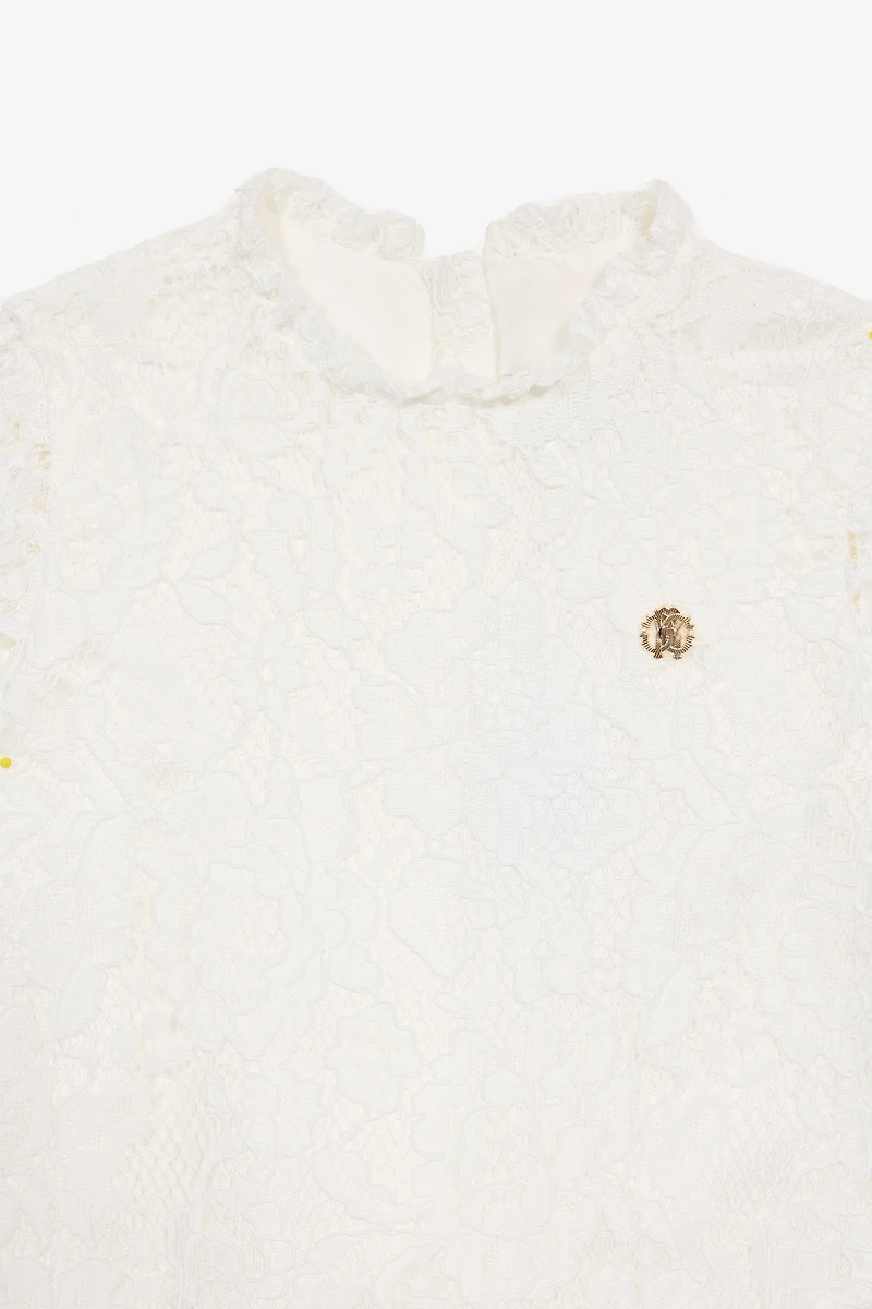 Dress With Broderie Anglaise Design