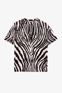 Crystal-Embellished Freedom-Print Cotton T-Shirt