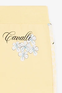 Jaguar And Flower-Print Sweatpants