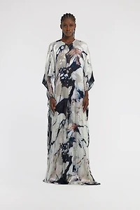 Marble Print Kaftan