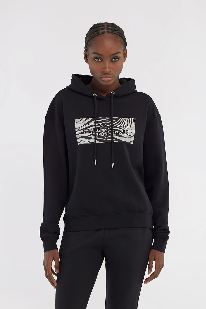 Sweatshirt with flag
