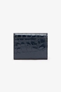Cardholder With Crocodile Print