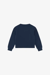 Sweatshirt With Golden Crest