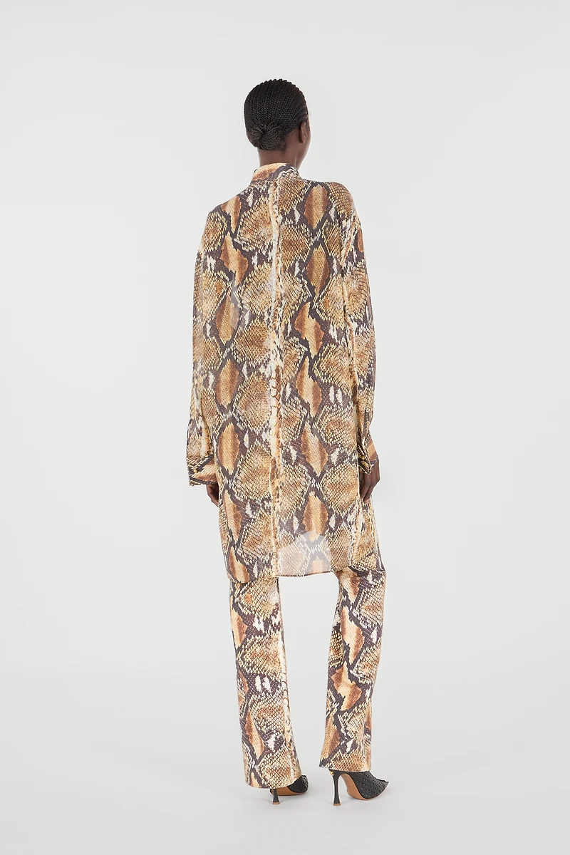 Python Print Shirt Dress