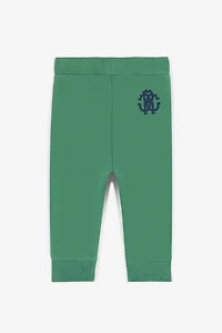 RC Monogram-Print Cotton Sweatpants