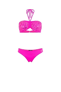 Fuchsia Logo Monogram RC Bikini