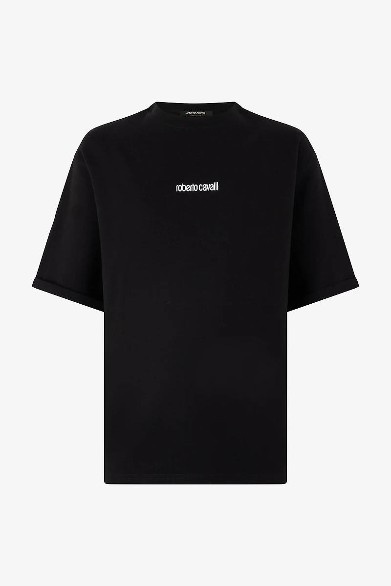 T-Shirt With Embroidered Logo