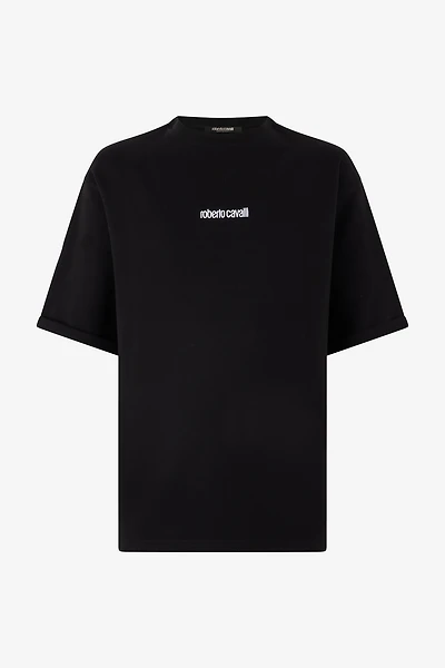 T-Shirt With Embroidered Logo