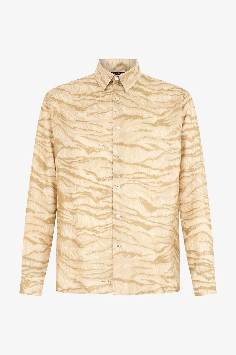 Tiger Skin print shirt