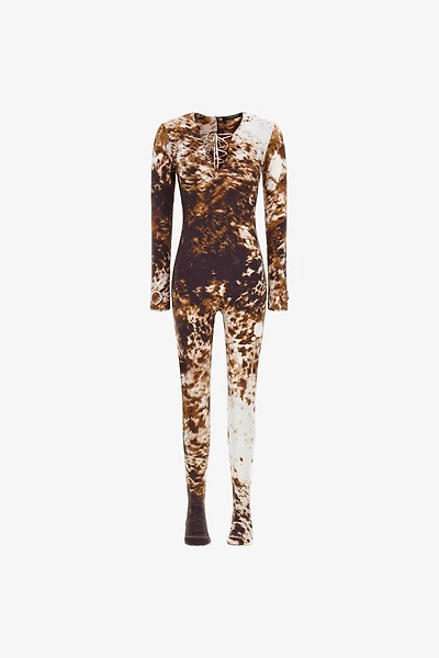 Appaloosa Print Jumpsuit