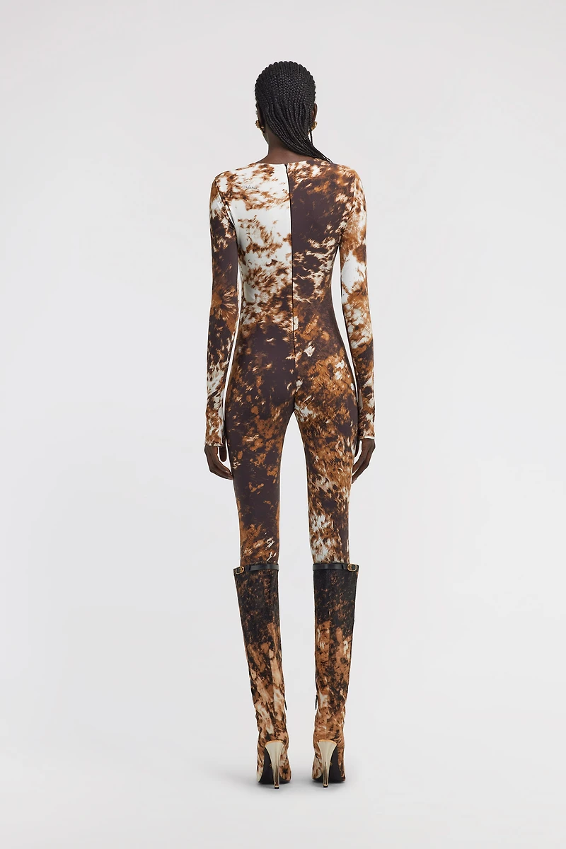 Appaloosa Print Jumpsuit