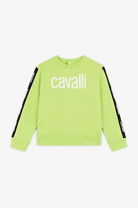 Logo-Stripe Sweatshirt