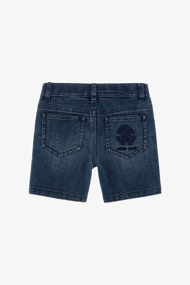 Logo Denim pants