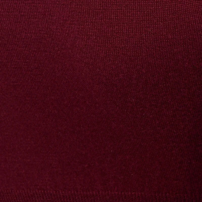 Burgundy Turtleneck Top