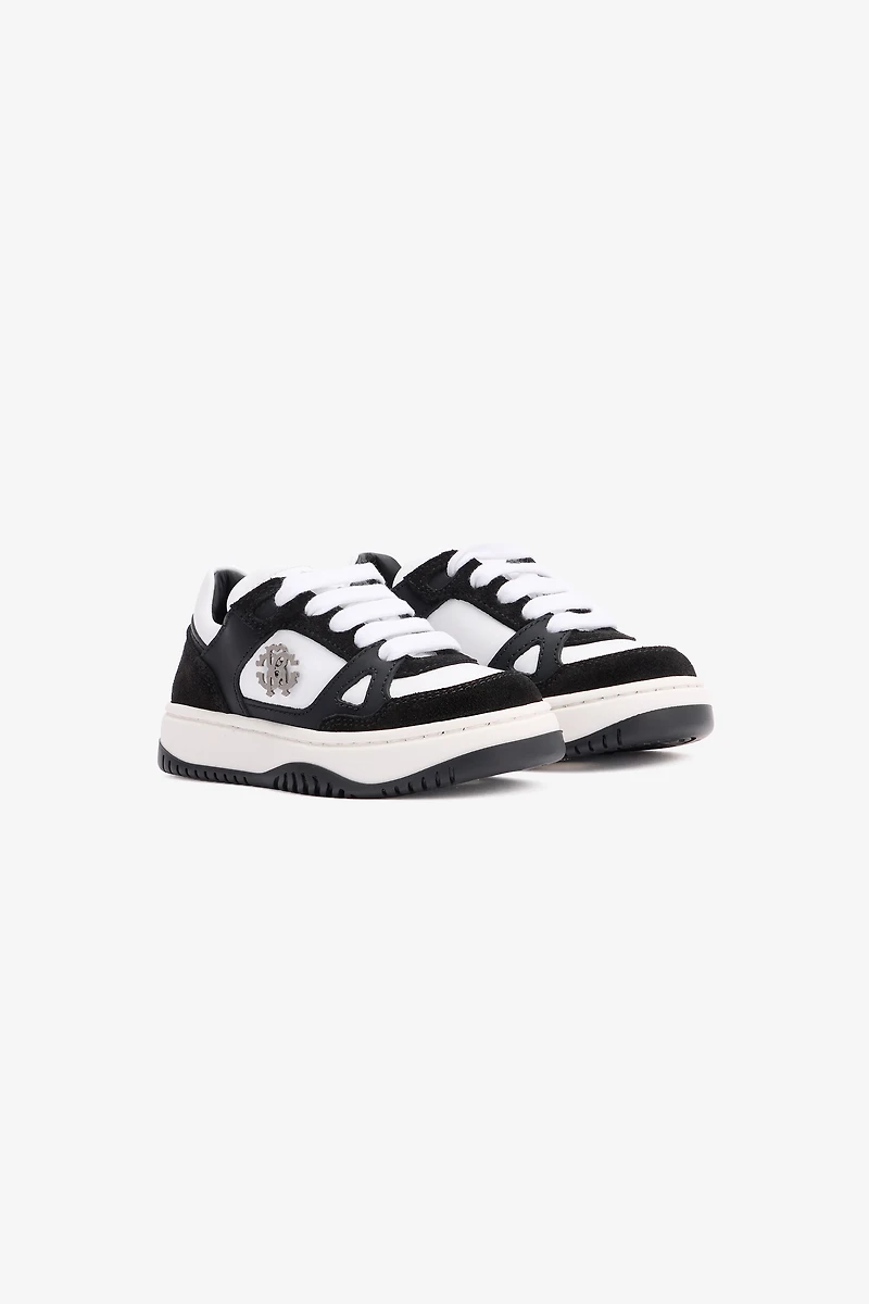 Two-Tone Sneakers With RC Monogram