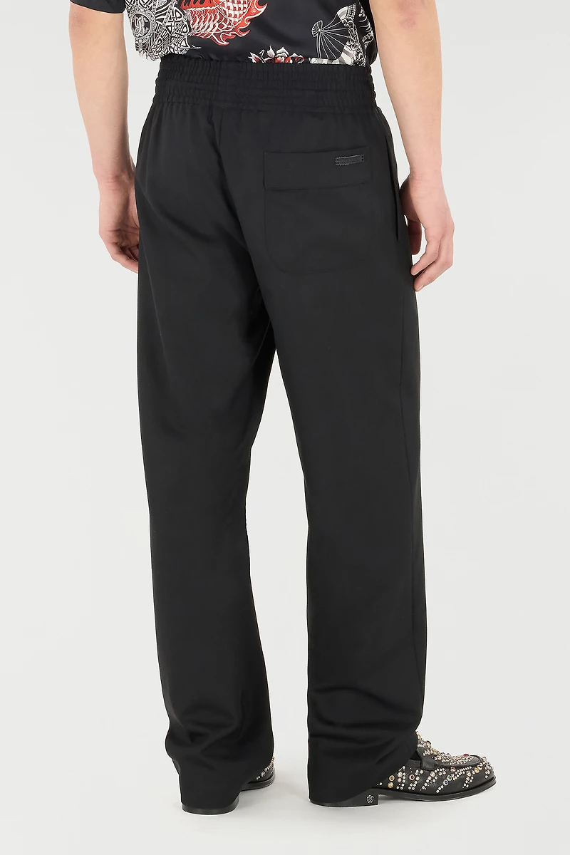 Loose Virgin Wool Pants