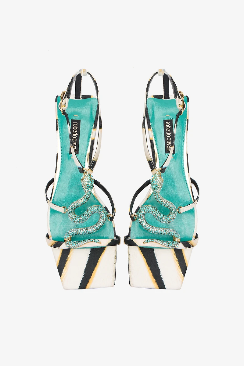 Ray of Sea Print Sandal